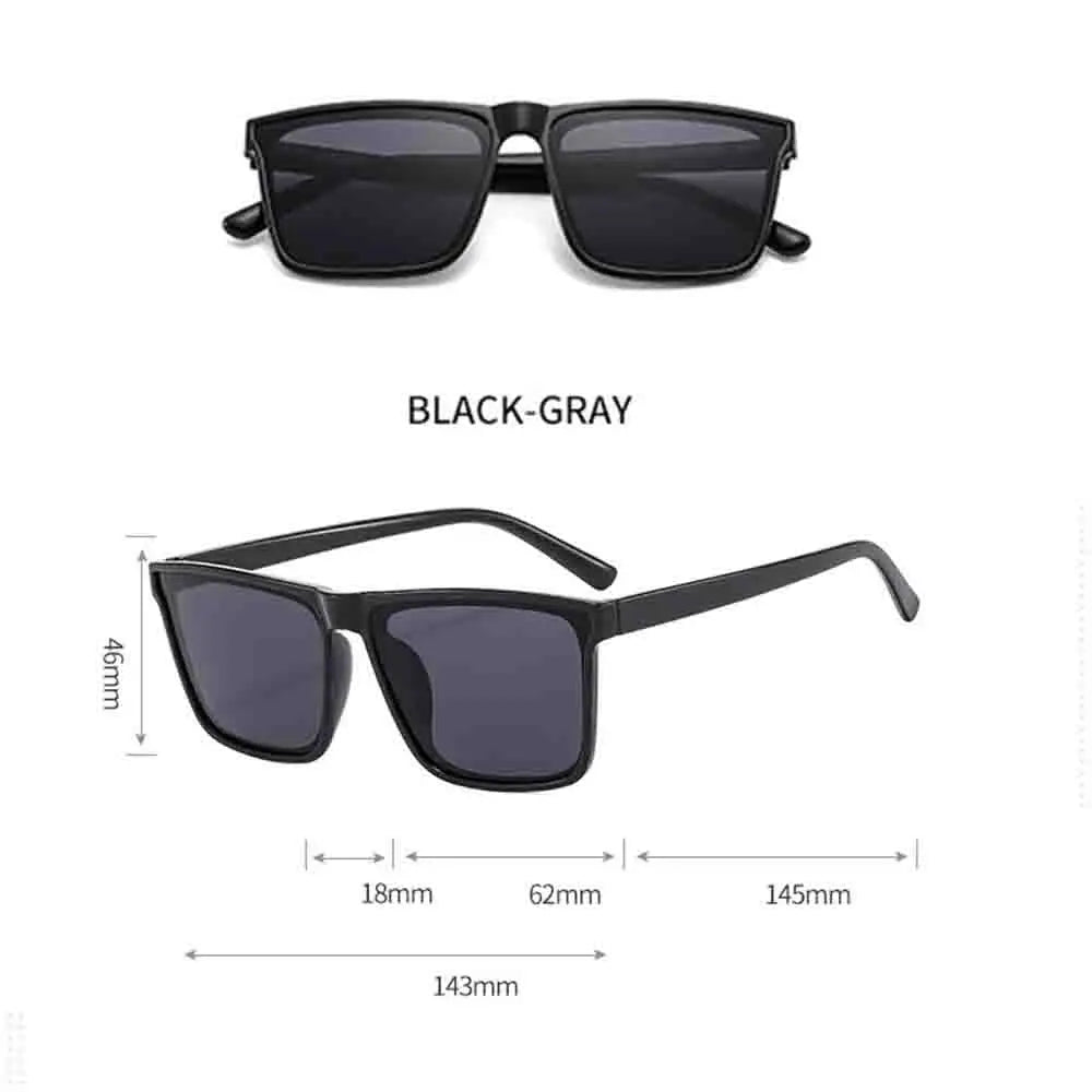 2025 Fashion Square Sunglasses Women Men rectangle Designer Luxury unisex Sun Glasses Classic Vintage Outdoor Oculos De Sol