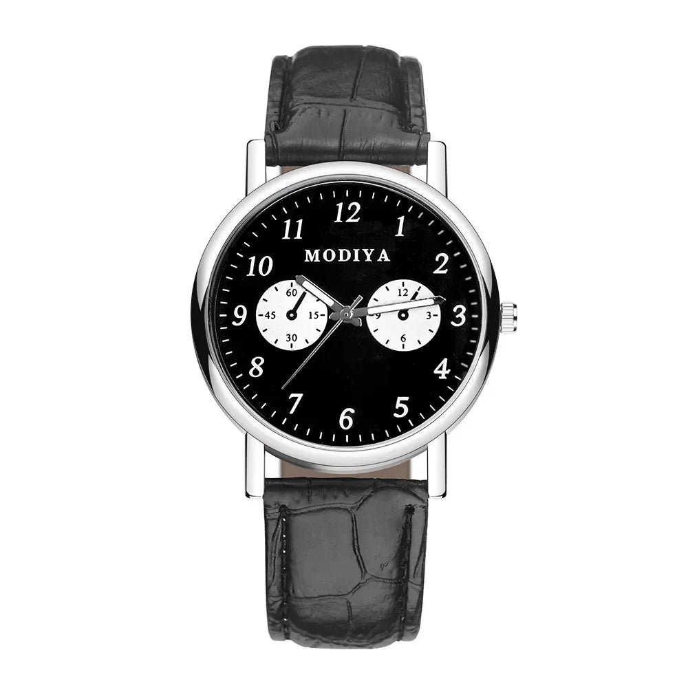 Men's Watches Business Wrist Watch Luxury Leather Strap