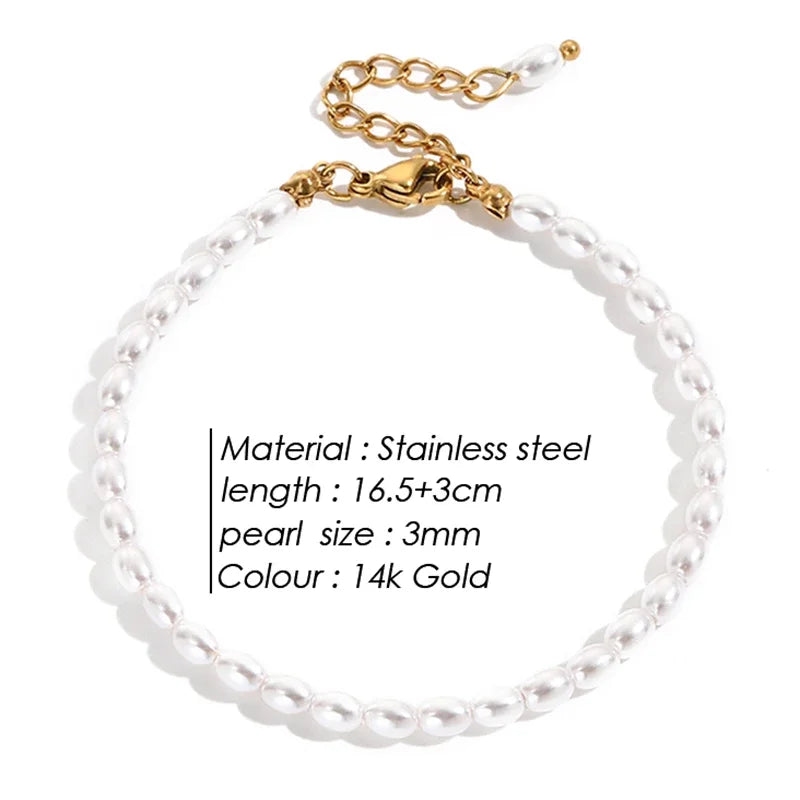 Gold Colour Bracelet Stainless Steel