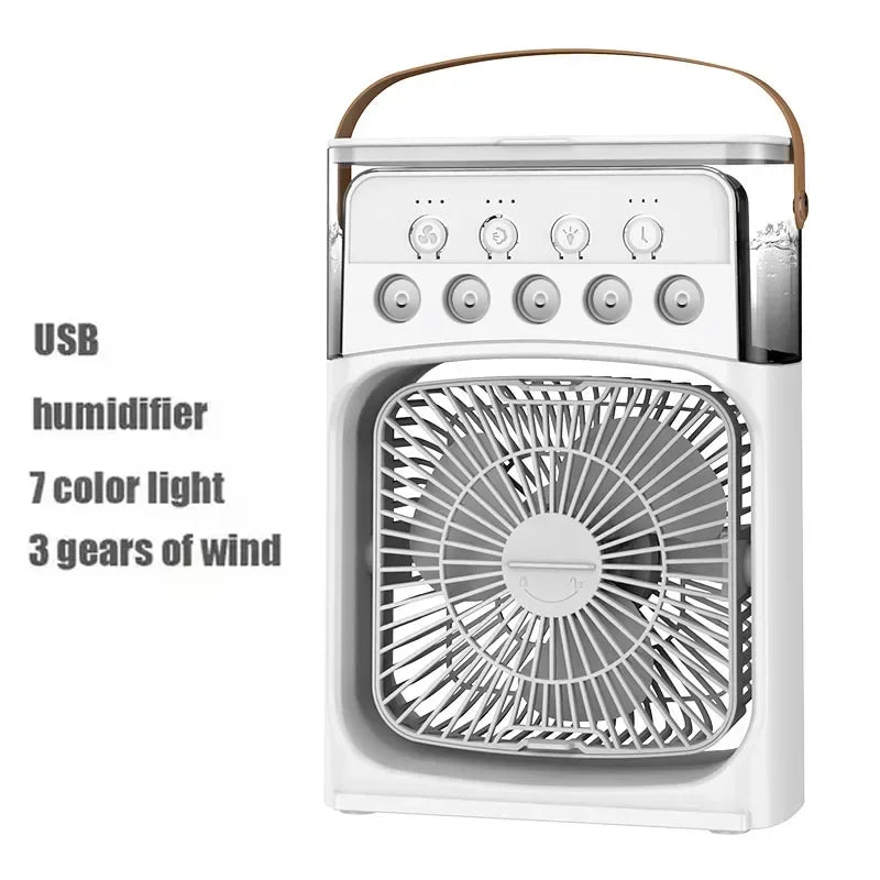 3 in 1 Household Air Cooler Portable Small Fan with Humidifier