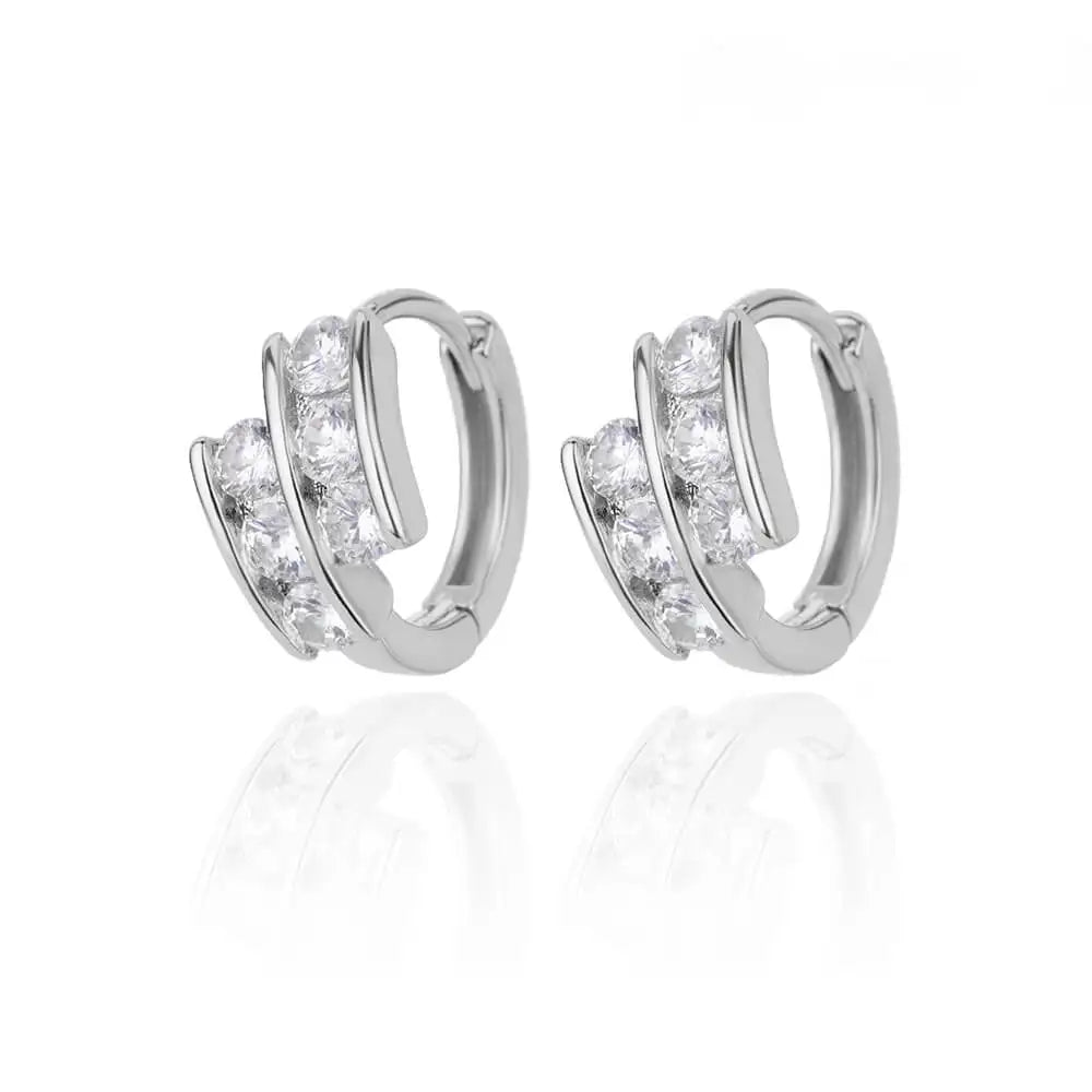 Hollow Heart Earrings for Women Stainless Steel