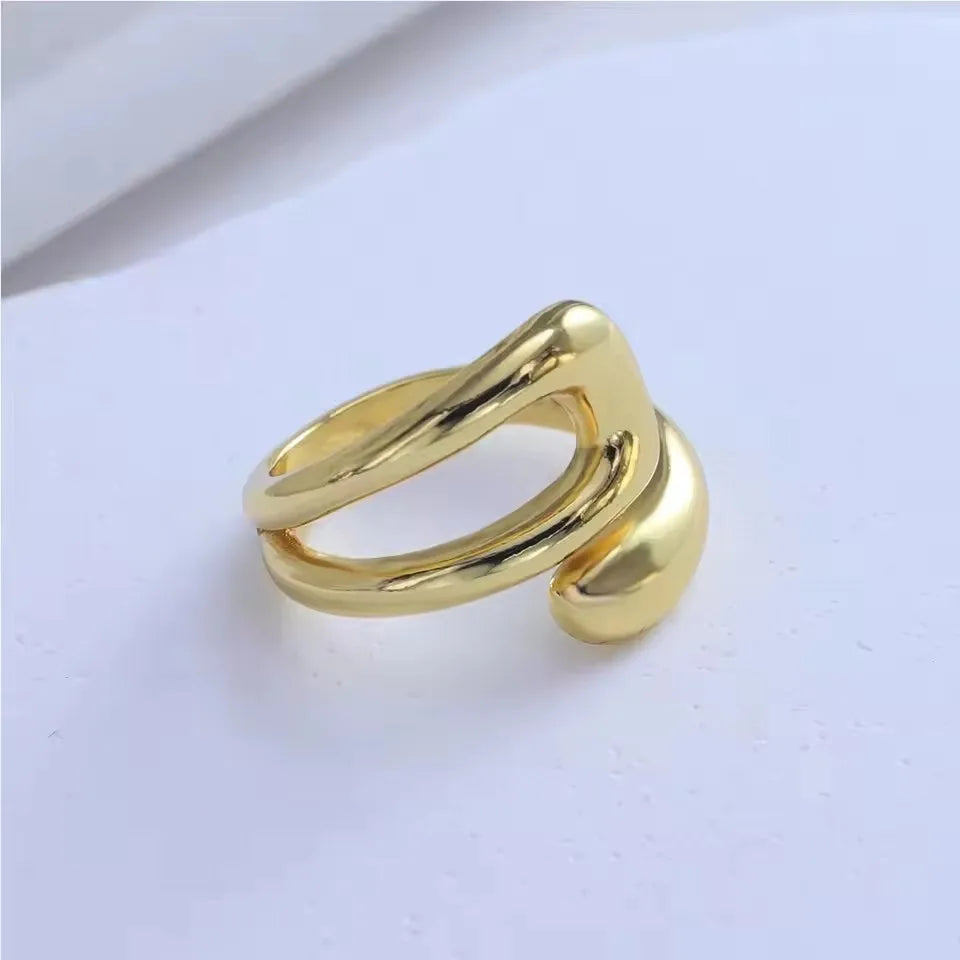 Sterling Silver Irregular Design