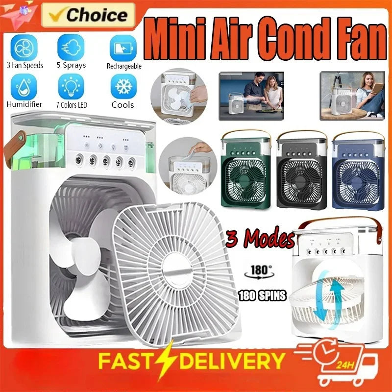Portable Humidifier Fan Air Conditioners