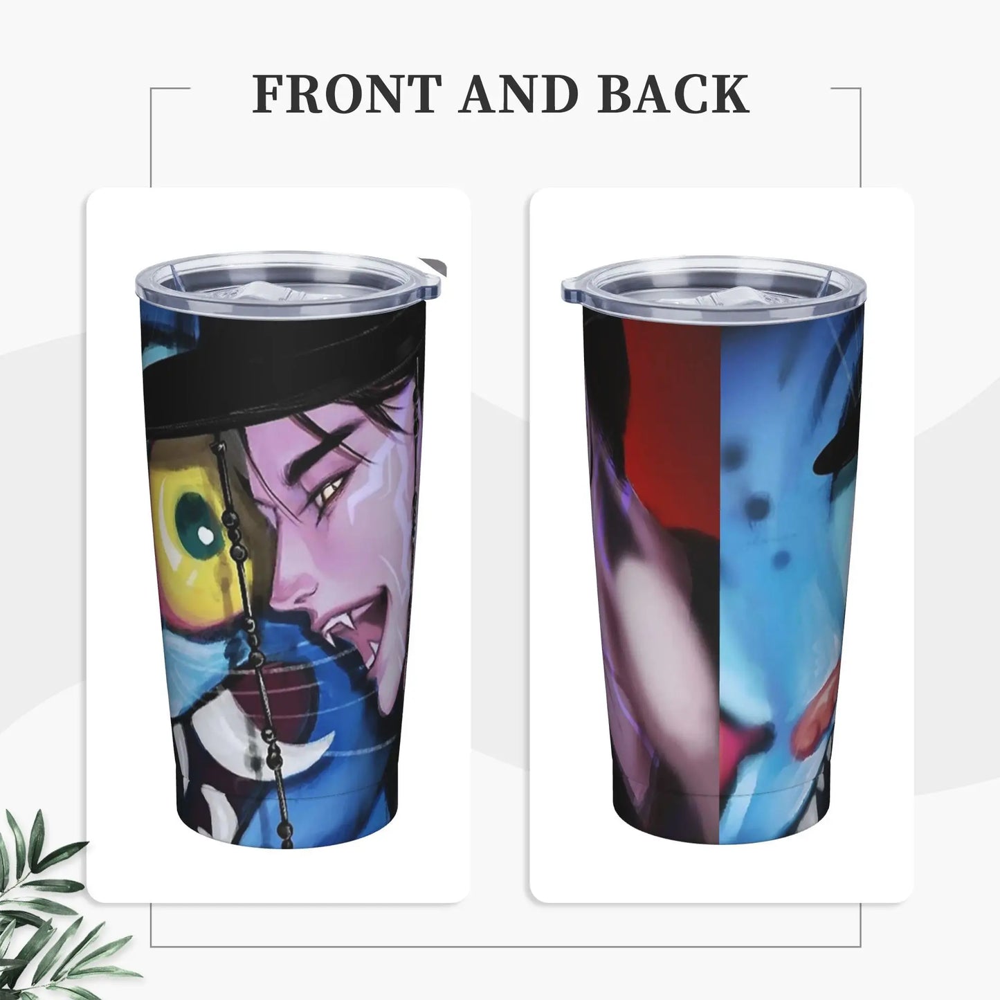 Demon Hunters Tumbler Vacuum Insulated  Coffee Cups