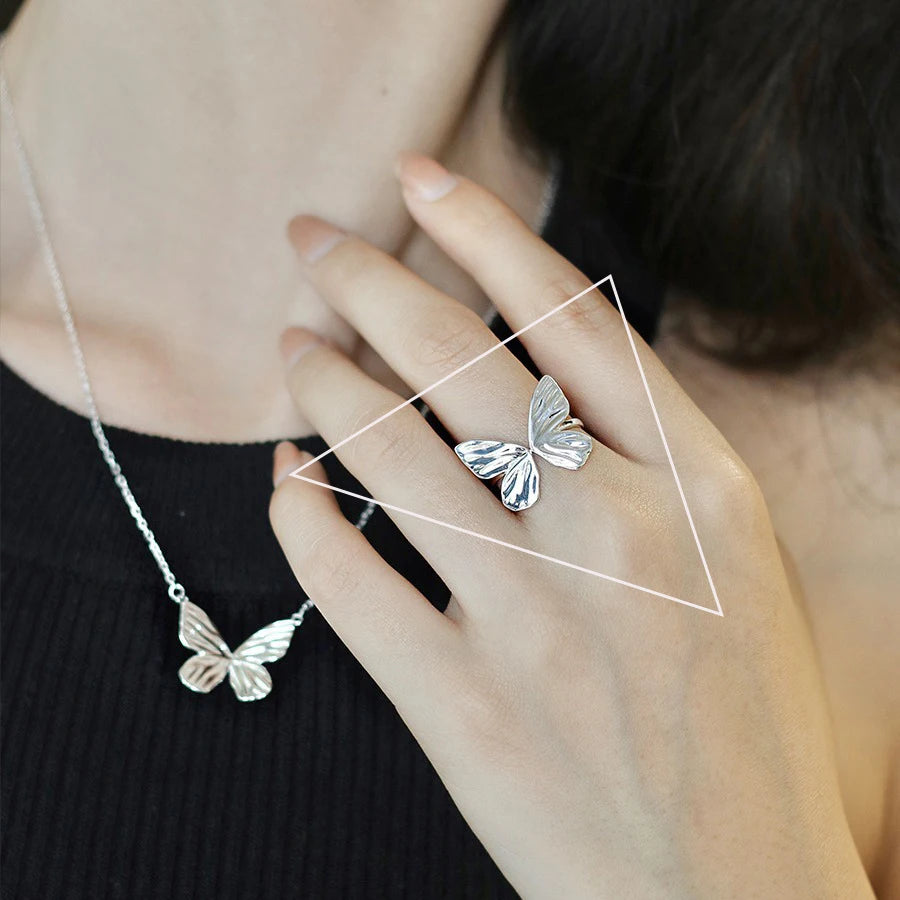 Sterling Silver Irregular Design
