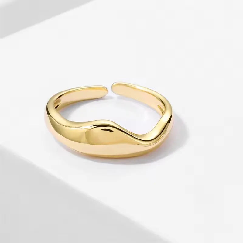 Sterling Silver Irregular Design