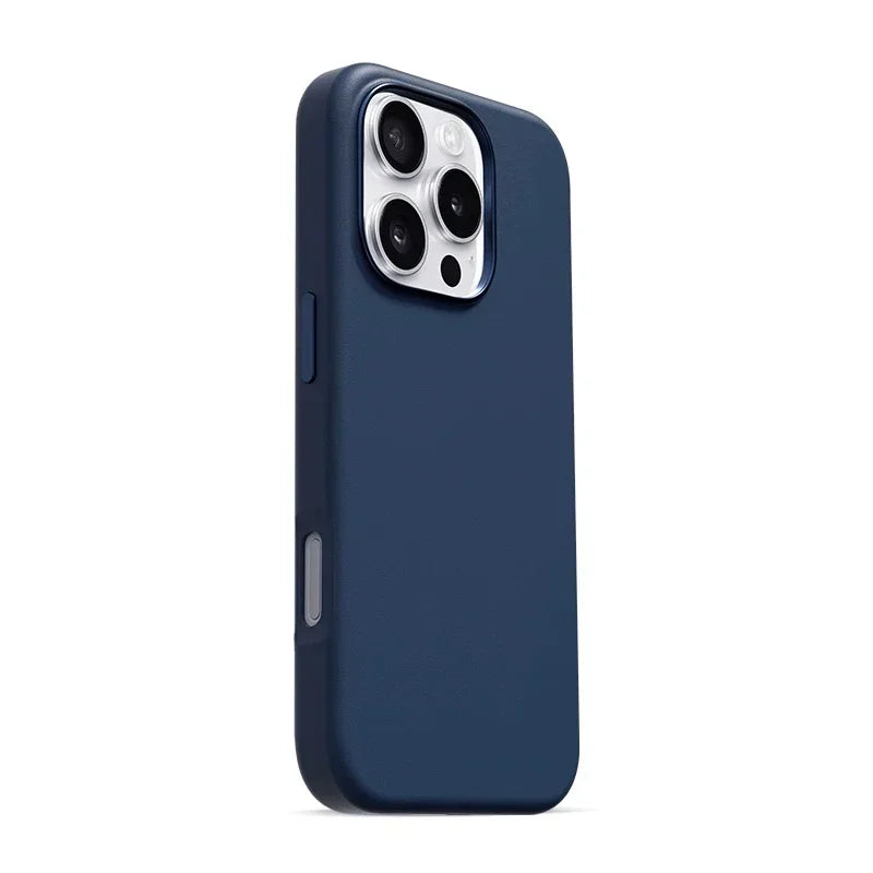 Original Apple Leather With Magsafe Case For iPhone