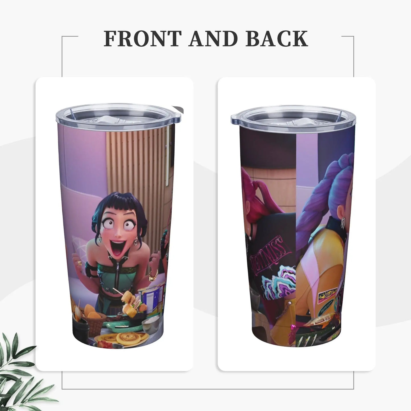 Demon Hunters Tumbler Vacuum Insulated  Coffee Cups