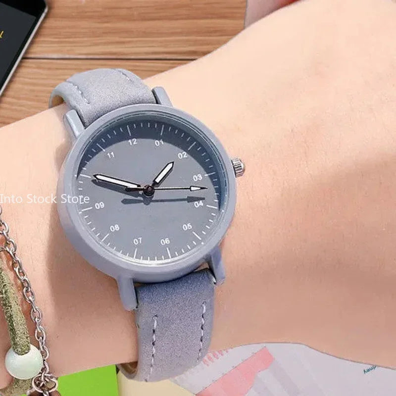 Women Watches PU Leather Strap Women Quartz Wristwatche