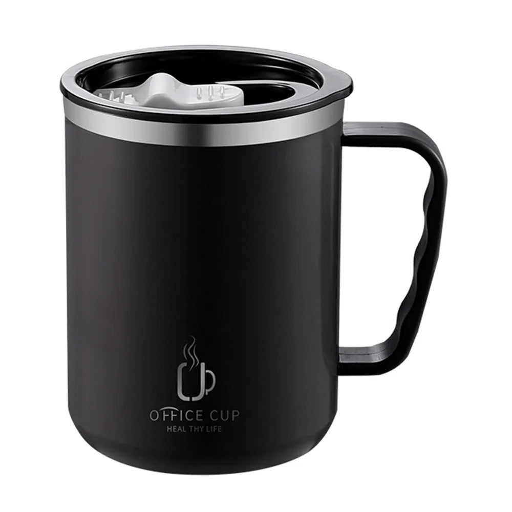 500ml Thermal Coffee Cup Double Wall Stainless Steel