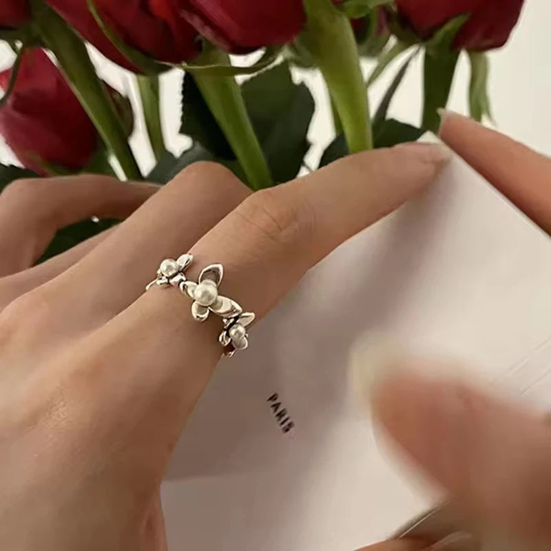 Sterling Silver Irregular Design