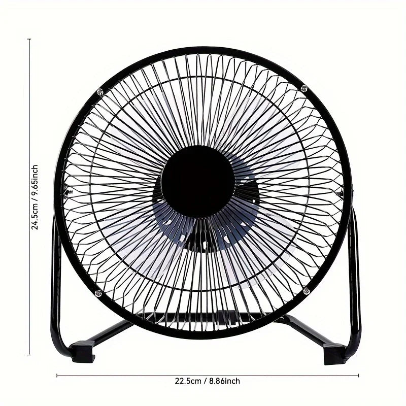 4/6/8" Desktop Portable USB Electric Desktop Fan
