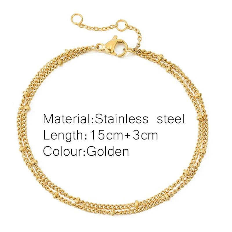 Gold Colour Bracelet Stainless Steel
