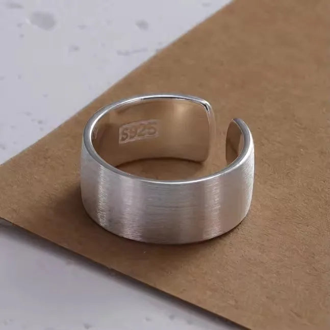 Sterling Silver Irregular Design