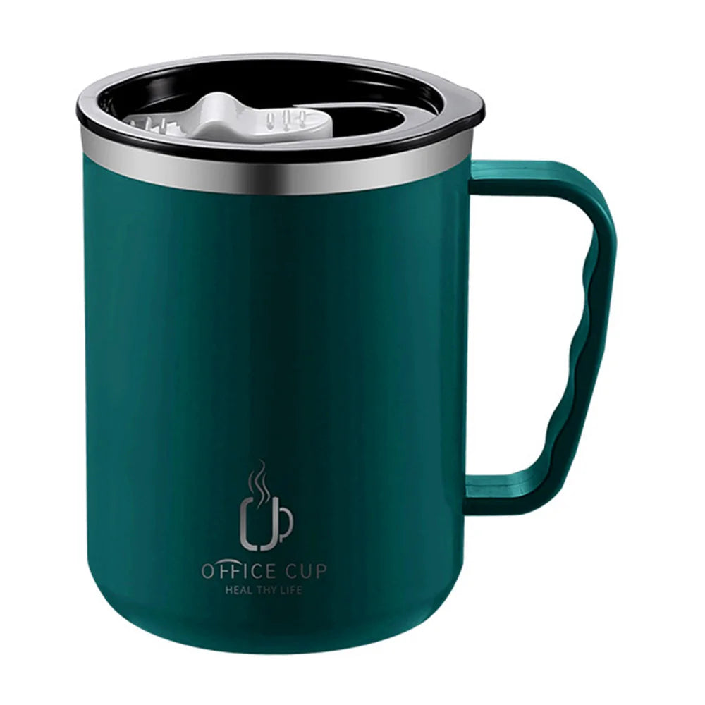 500ml Thermal Coffee Cup Double Wall Stainless Steel
