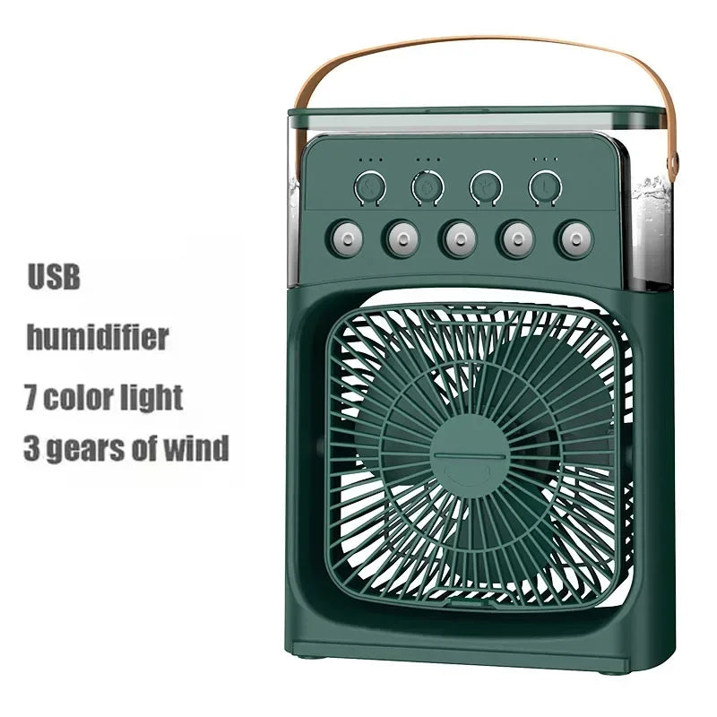 3 in 1 Household Air Cooler Portable Small Fan with Humidifier