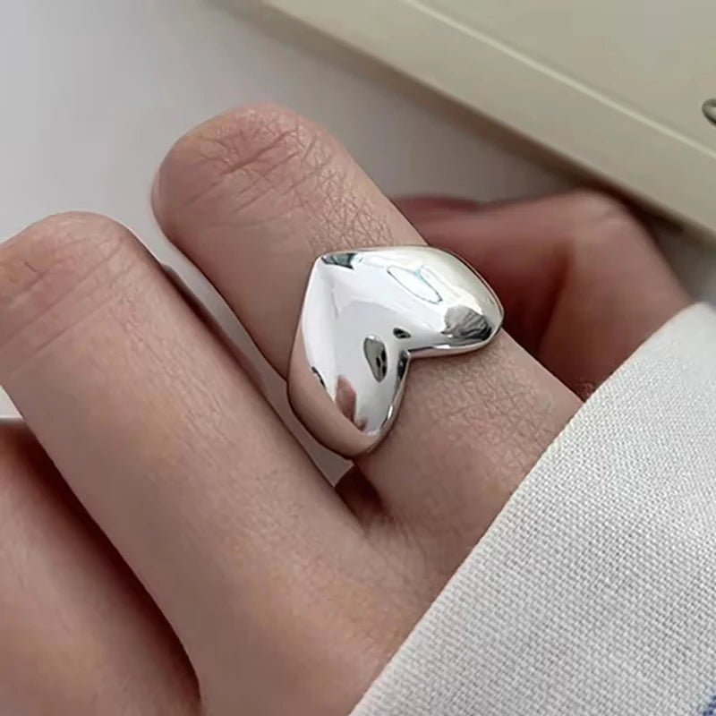 Sterling Silver Irregular Design