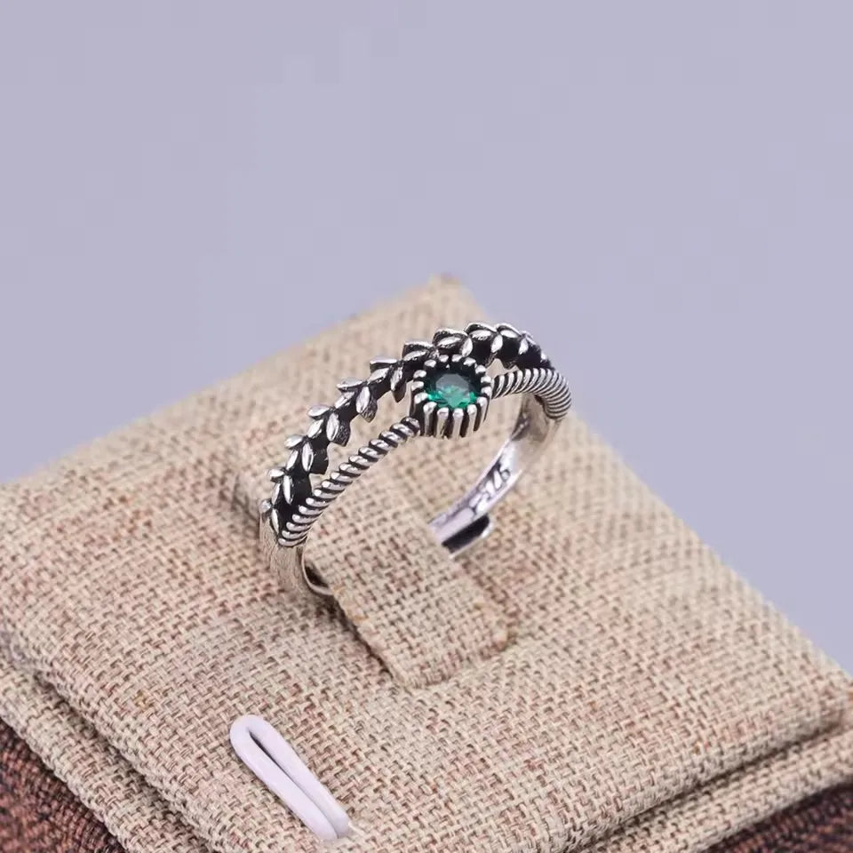 Sterling Silver Irregular Design
