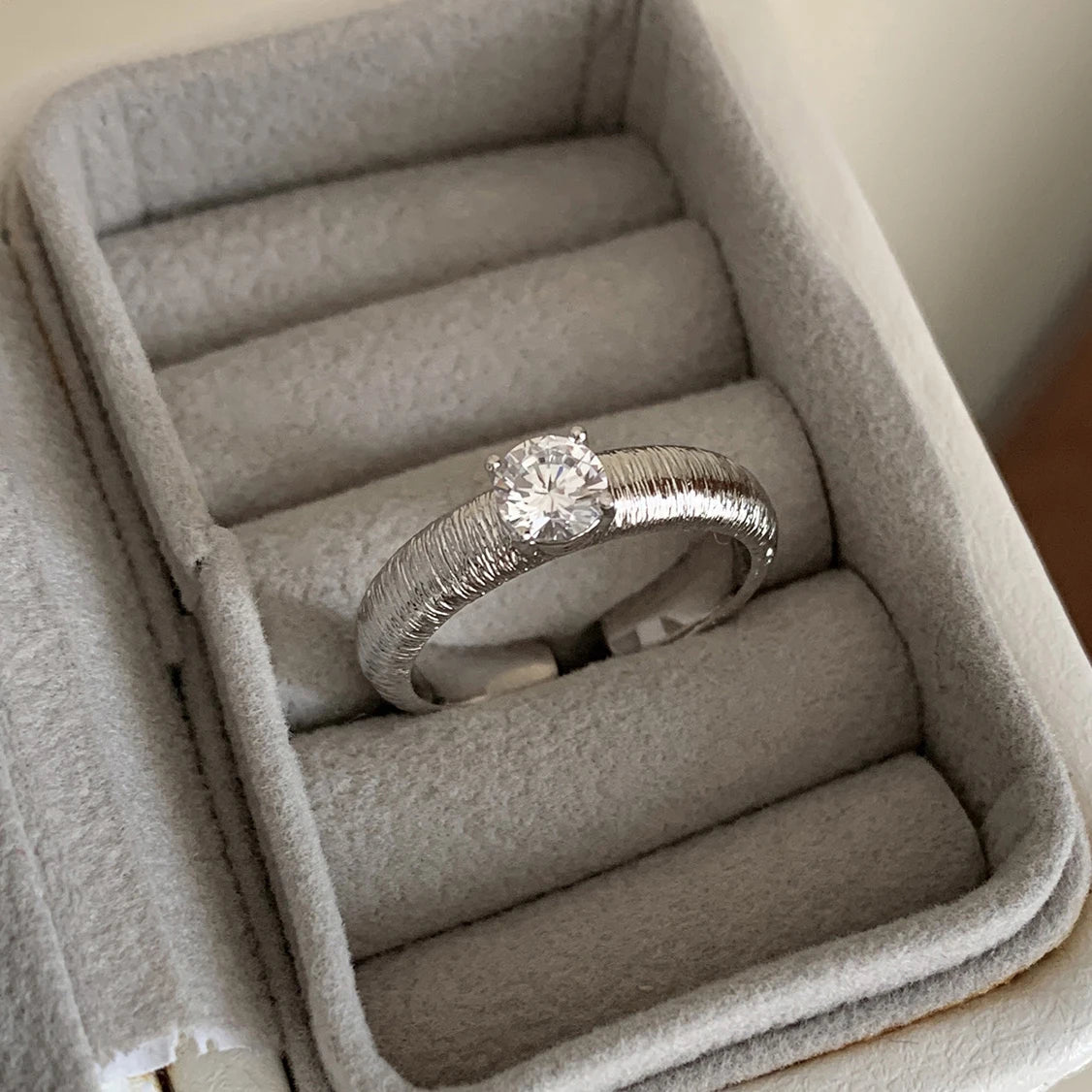 Sterling Silver Irregular Design