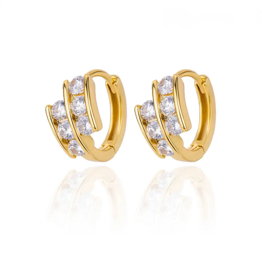 Hollow Heart Earrings for Women Stainless Steel