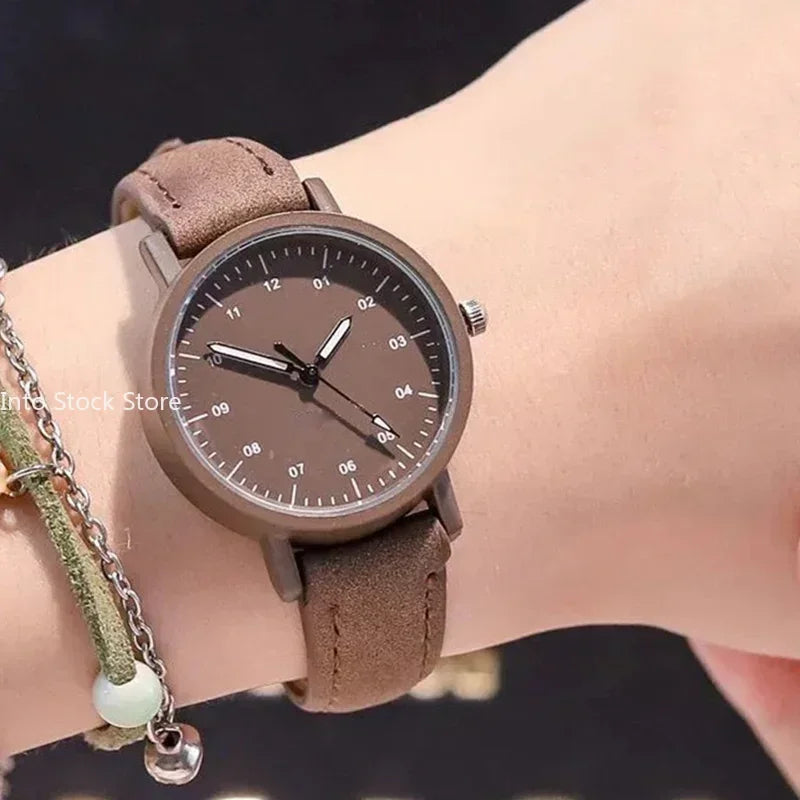 Women Watches PU Leather Strap Women Quartz Wristwatche