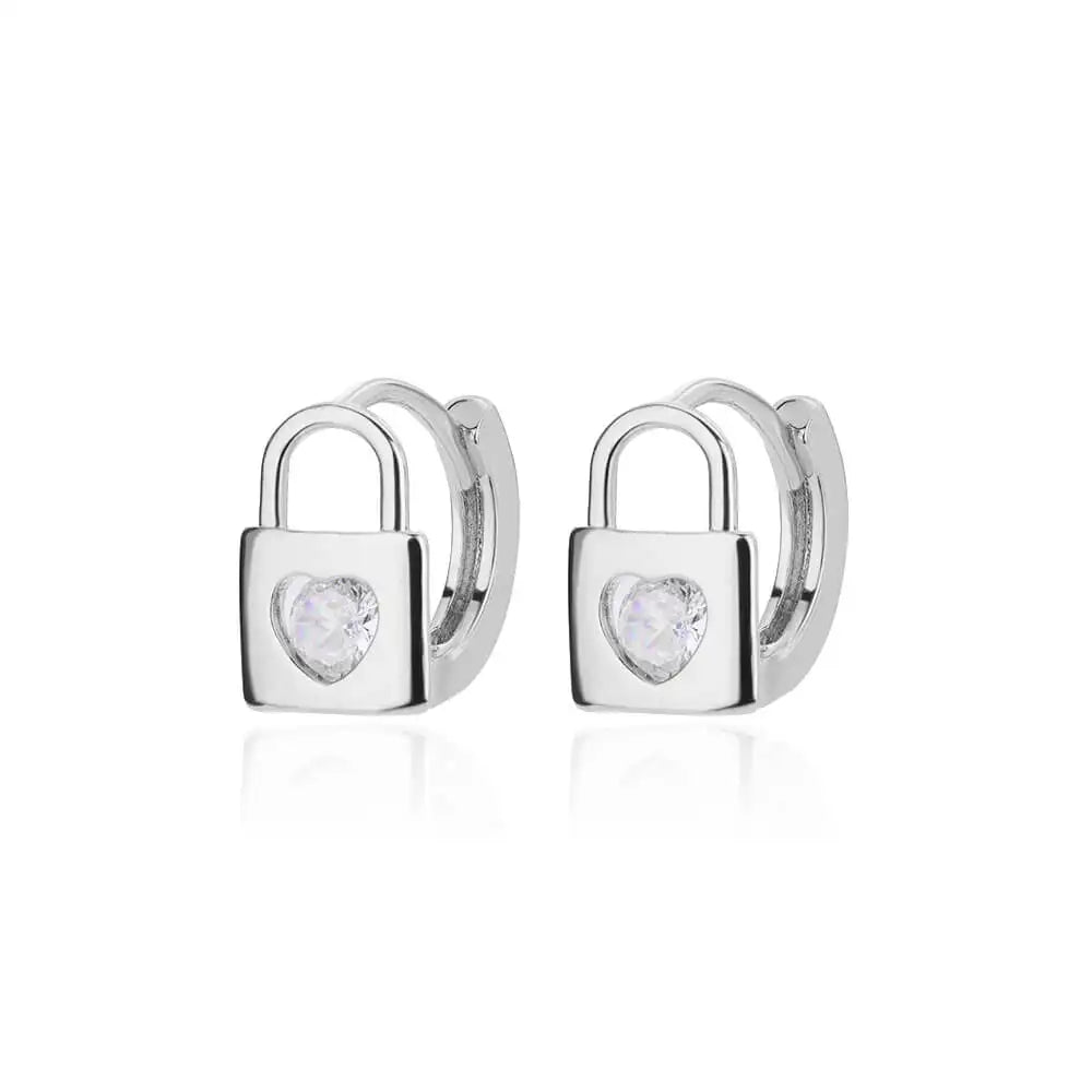 Hollow Heart Earrings for Women Stainless Steel