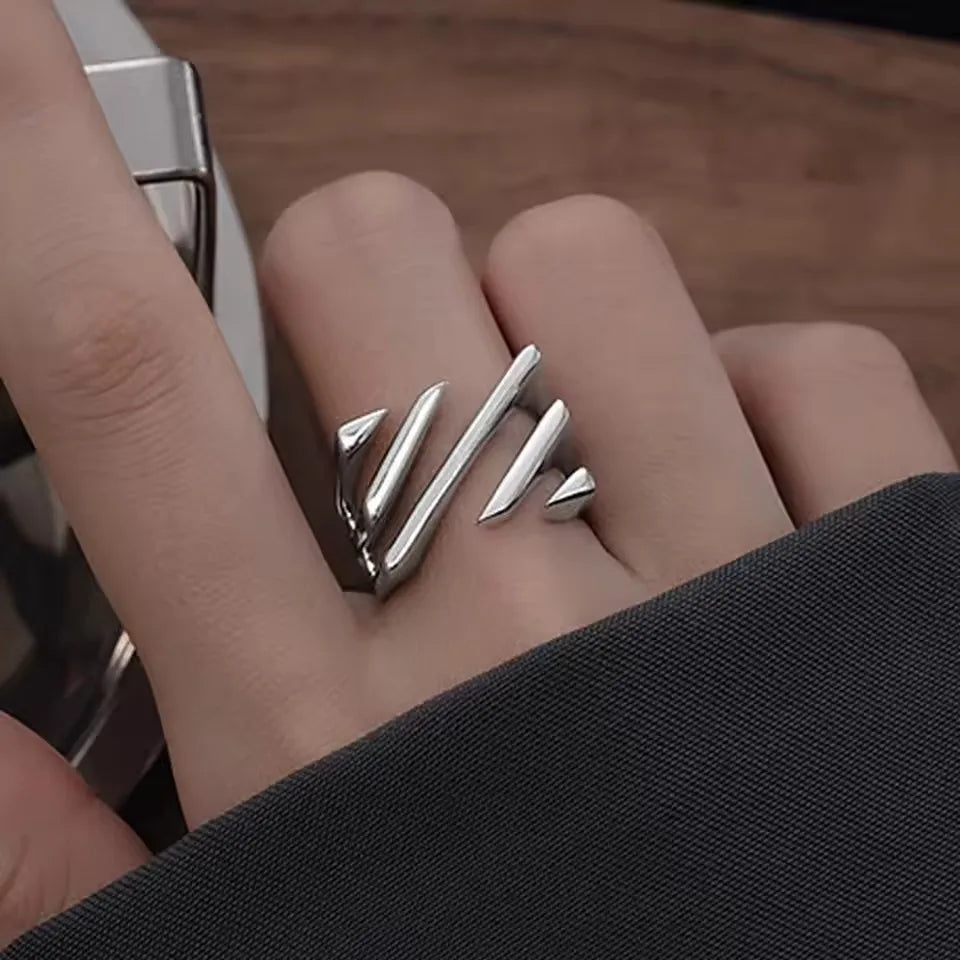 Sterling Silver Irregular Design