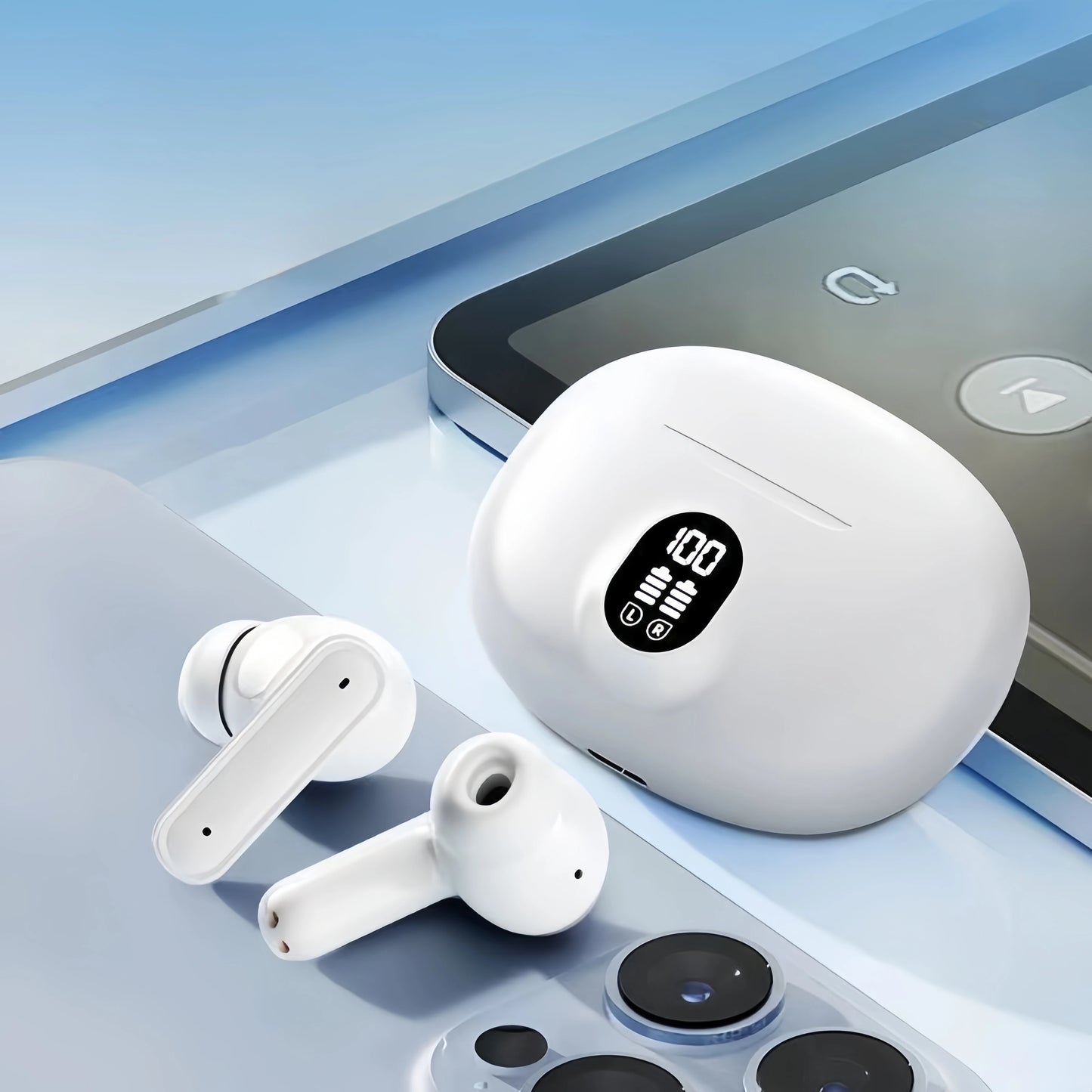 TWS Wireless Earbuds Noise Cancelling