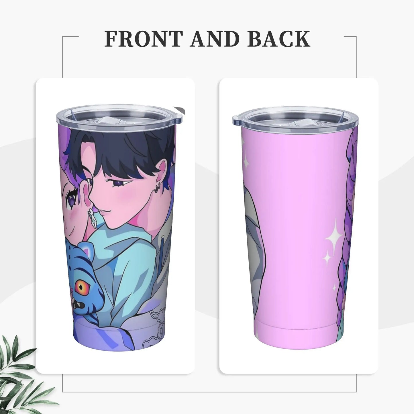 Demon Hunters Tumbler Vacuum Insulated  Coffee Cups