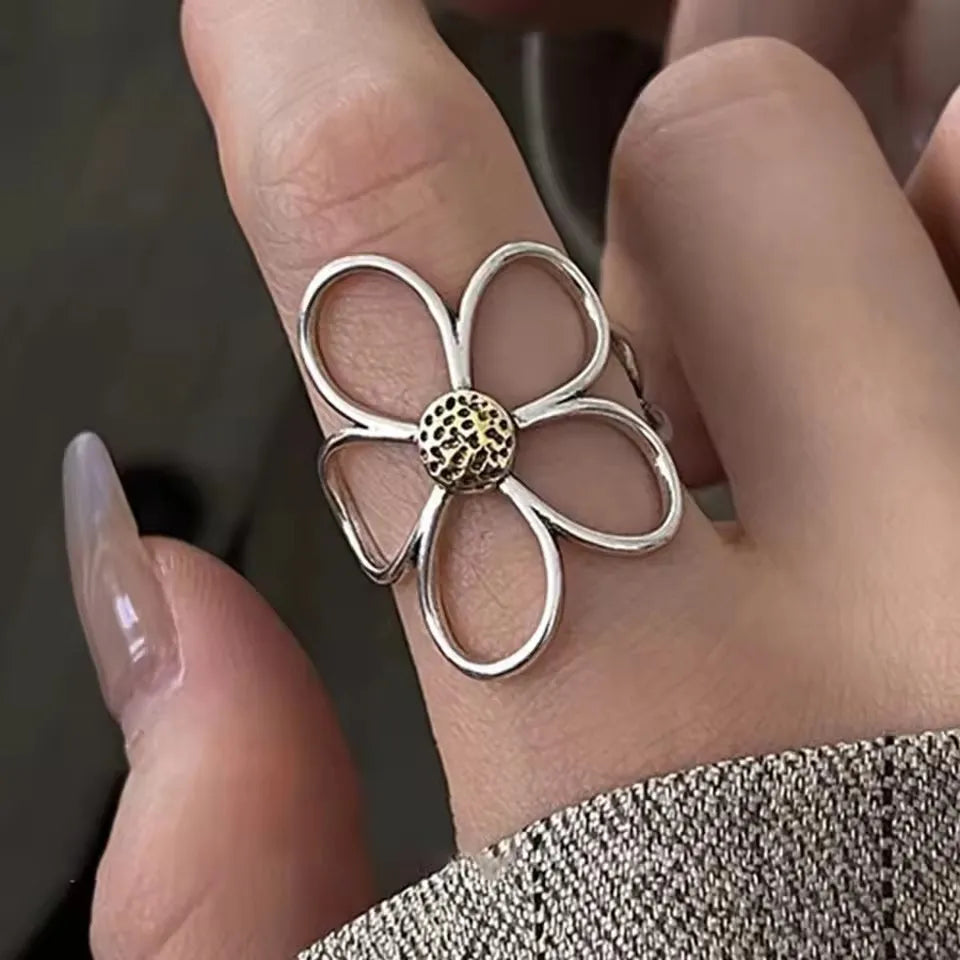Sterling Silver Irregular Design