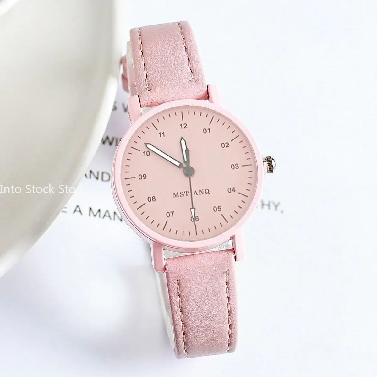 Women Watches PU Leather Strap Women Quartz Wristwatche