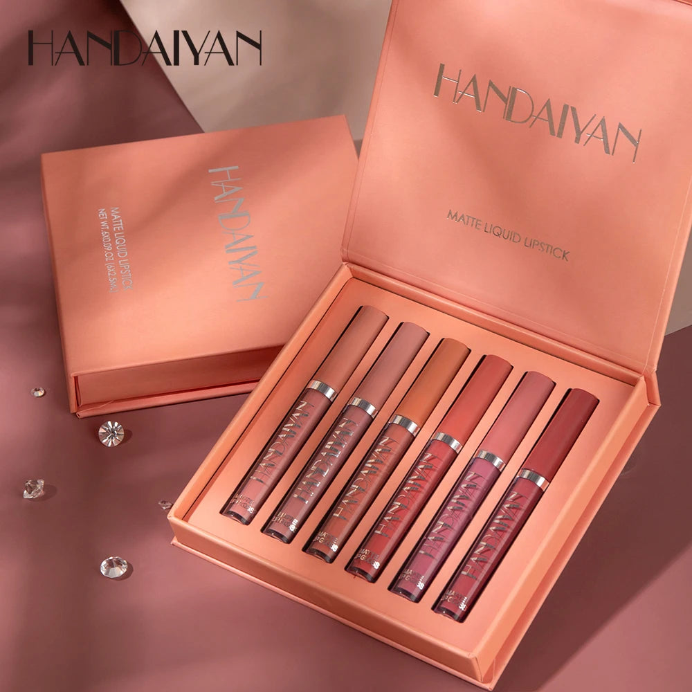 Set of 6 Non-stick Cup Liquid lipstick