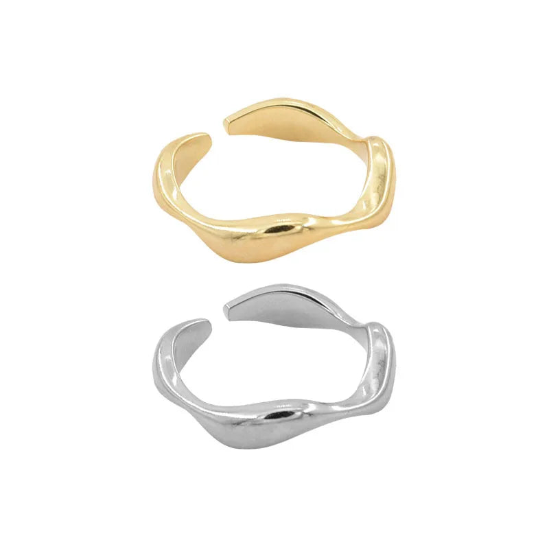 Sterling Silver Irregular Design