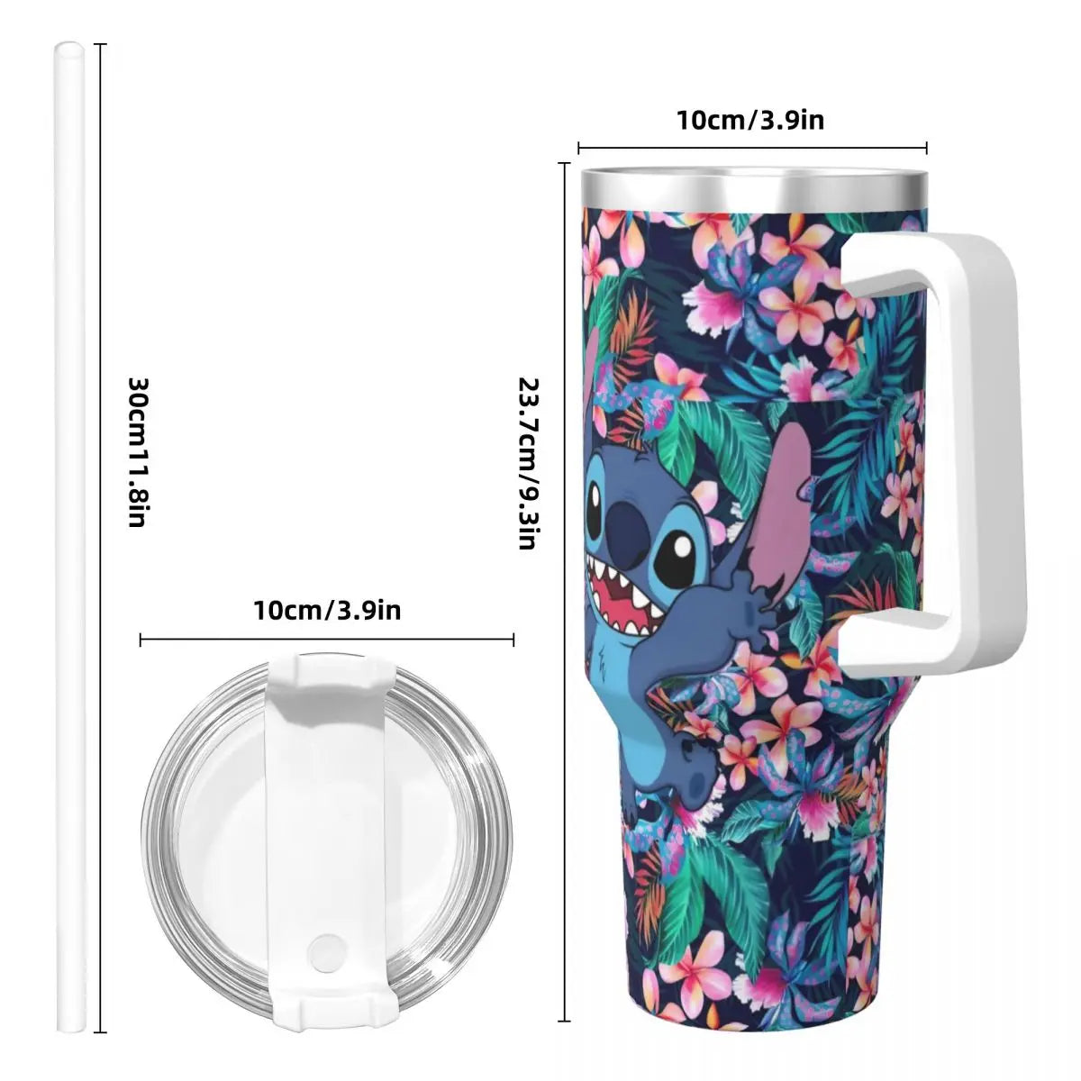Tumbler Bottle Insulated Stainless Steel Thermal Cups Beach Mugs Cup