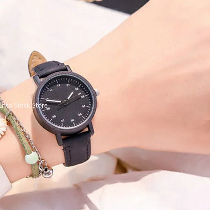 Women Watches PU Leather Strap Women Quartz Wristwatche