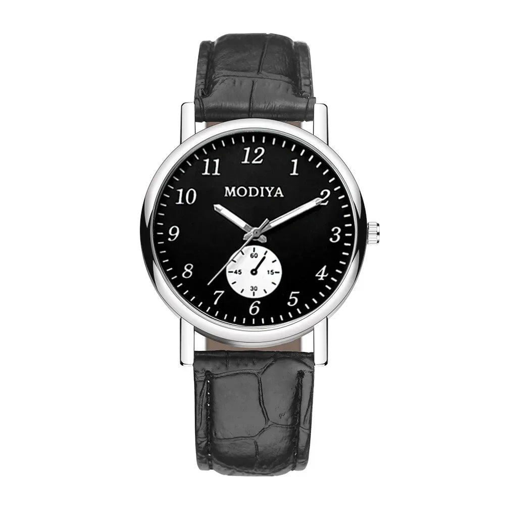 Men's Watches Business Wrist Watch Luxury Leather Strap