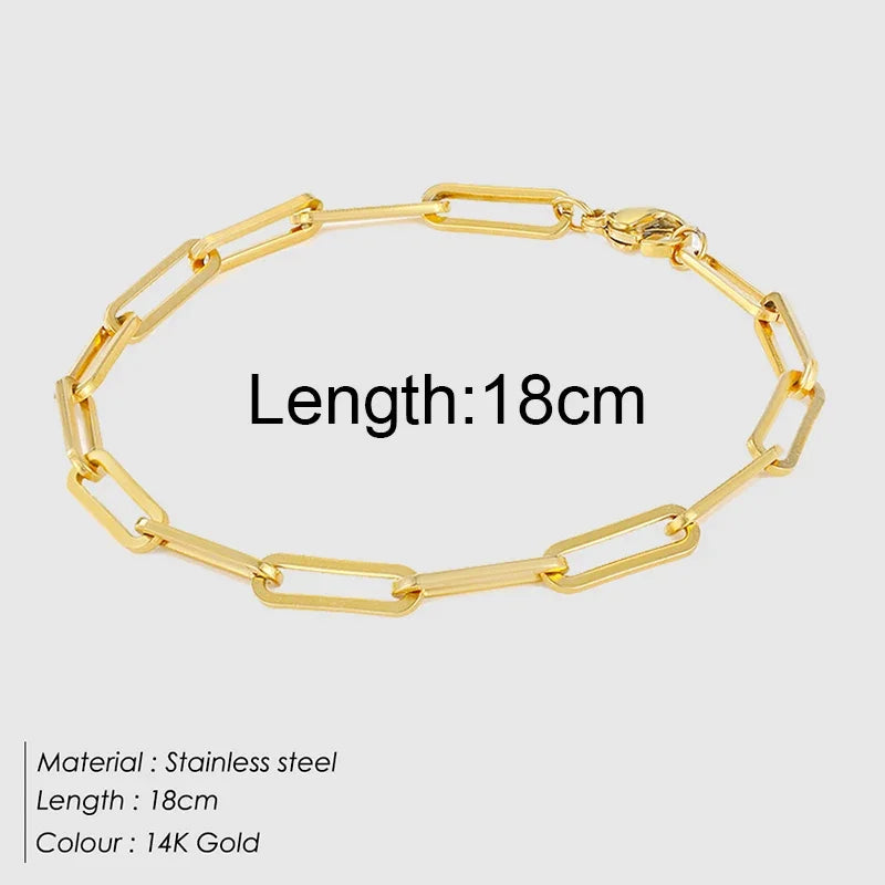 Gold Colour Bracelet Stainless Steel