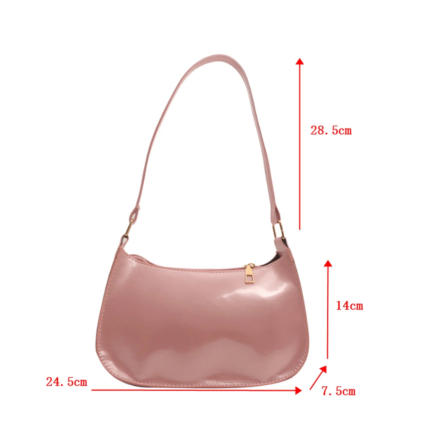 Women's Patent Leather Handbag